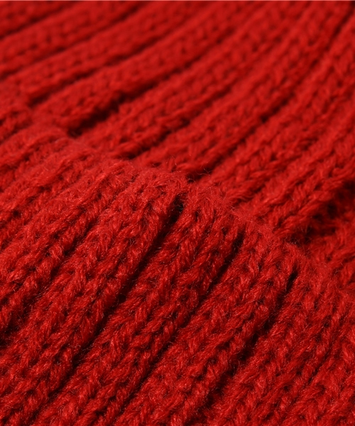R.NEWBOLD（アールニューボールド）の「KNIT CAP/225423/§（ニットキャップ/ビーニー・メンズ・ブラック/グリーン/ブルー/キャメル/レッド・FREE）」の9枚目の写真