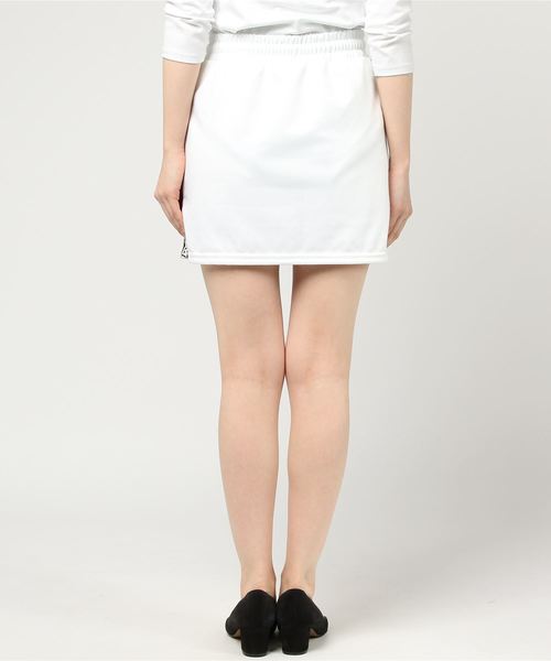 WEGO(ウィゴー)の「WEGO/テープロゴスカパン(スカート・レディース・ホワイト/ブラック/杢グレー・FREE)」の5枚目の写真