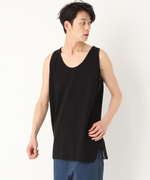 niko and...（ニコアンド）の「NミラノリブUSAコットンタンクトップ【niko and ...】（タンクトップ・メンズ・ブラック/その他1/グレー/ホワイト・MEDIUM/LARGE）」の3枚目の写真