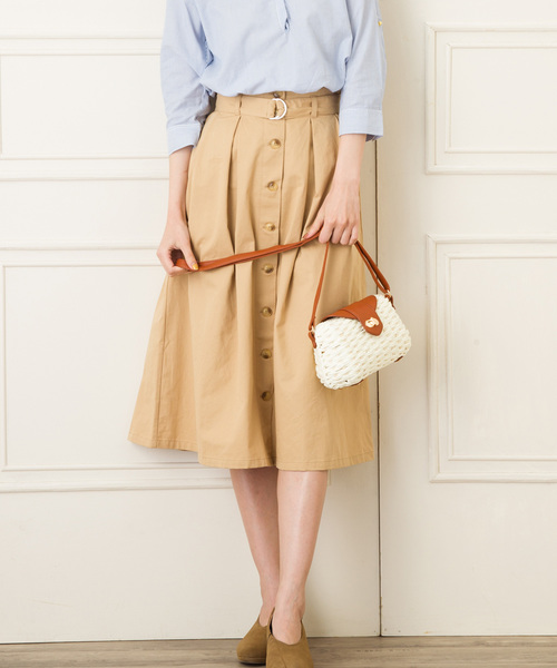 florist（フローリスト）の「カゴショルダーポーチ（かごバッグ・レディース・ホワイト/ベージュ・FREE）」の3枚目の写真