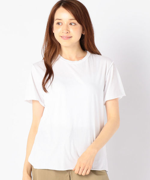 SHIPS Days(シップスデイズ)の「CAL.Berries:スタンダード Tシャツ(Tシャツ/カットソー・レディース・イエロー/ホワイト/ブラック/ライトブルー・X-SMALL)」の1枚目の写真