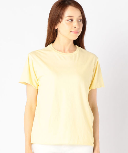 SHIPS Days(シップスデイズ)の「CAL.Berries:スタンダード Tシャツ(Tシャツ/カットソー・レディース・イエロー/ホワイト/ブラック/ライトブルー・X-SMALL)」の15枚目の写真
