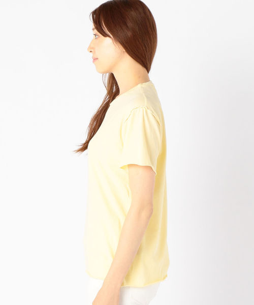 SHIPS Days(シップスデイズ)の「CAL.Berries:スタンダード Tシャツ(Tシャツ/カットソー・レディース・イエロー/ホワイト/ブラック/ライトブルー・X-SMALL)」の14枚目の写真
