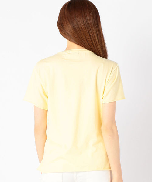 SHIPS Days(シップスデイズ)の「CAL.Berries:スタンダード Tシャツ(Tシャツ/カットソー・レディース・イエロー/ホワイト/ブラック/ライトブルー・X-SMALL)」の13枚目の写真