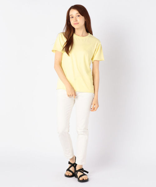 SHIPS Days(シップスデイズ)の「CAL.Berries:スタンダード Tシャツ(Tシャツ/カットソー・レディース・イエロー/ホワイト/ブラック/ライトブルー・X-SMALL)」の12枚目の写真