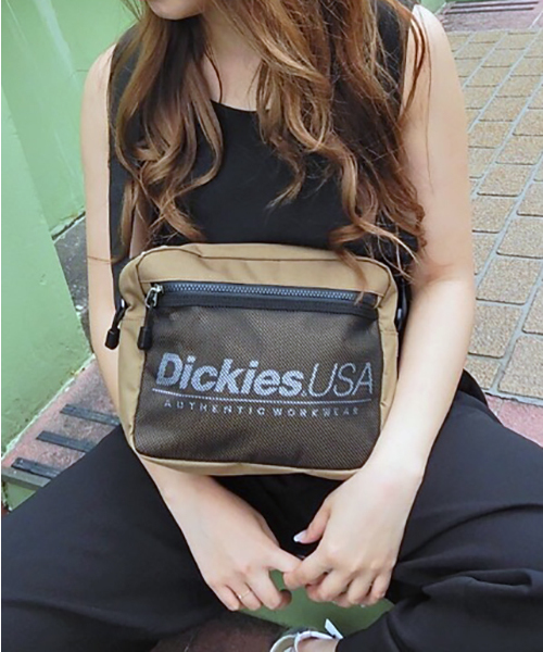 Dickies（ディッキーズ）の「【Dickies】 ディッキーズ  ミニショルダーバック（ショルダーバッグ・レディース・ブラック/ベージュ/ネイビー・FREE）」の9枚目の写真