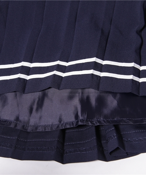 WEGO(ウィゴー)の「WEGO/ライン入りスカート(スカート・レディース・アイボリー/ネイビー/レッド・FREE)」の9枚目の写真