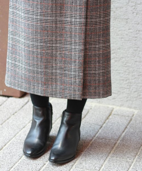 JOURNAL STANDARD relume(ジャーナルスタンダード レリューム)の「TWチェック サイドボタンスカート(スカート・レディース・ブラウン系その他/ブルー/ピンク・36/38)」の13枚目の写真