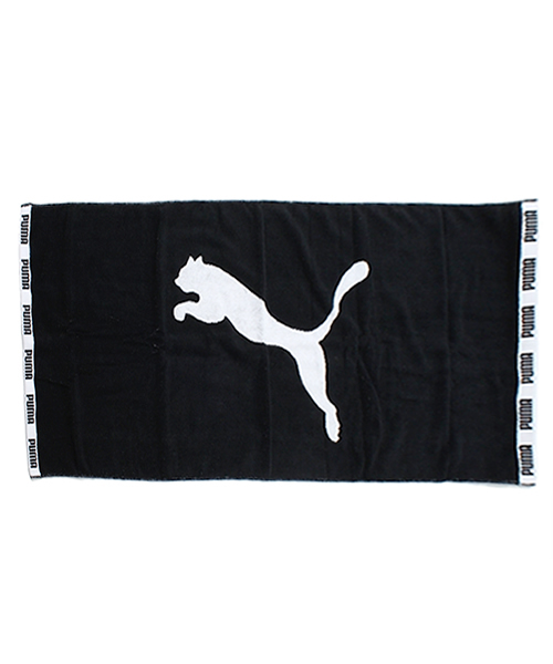 PUMA（プーマ）の「バスタオル（スポーツグッズ・メンズ・ブラック/レッド・フリー）」の2枚目の写真