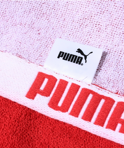 PUMA（プーマ）の「バスタオル（スポーツグッズ・メンズ・ブラック/レッド・フリー）」の5枚目の写真