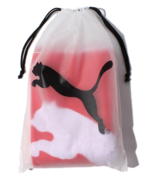 PUMA（プーマ）の「バスタオル（スポーツグッズ・メンズ・ブラック/レッド・フリー）」の7枚目の写真