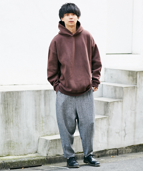 kutir（クティール）の「ｳﾗｷﾓｳbigパーカー フーディ（パーカー・メンズ・ブラック/ベージュ/パープル/ブラウン/ダークブルー・MEDIUM/LARGE）」の15枚目の写真