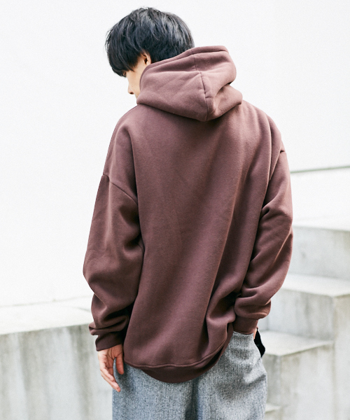 kutir（クティール）の「ｳﾗｷﾓｳbigパーカー フーディ（パーカー・メンズ・ブラック/ベージュ/パープル/ブラウン/ダークブルー・MEDIUM/LARGE）」の20枚目の写真