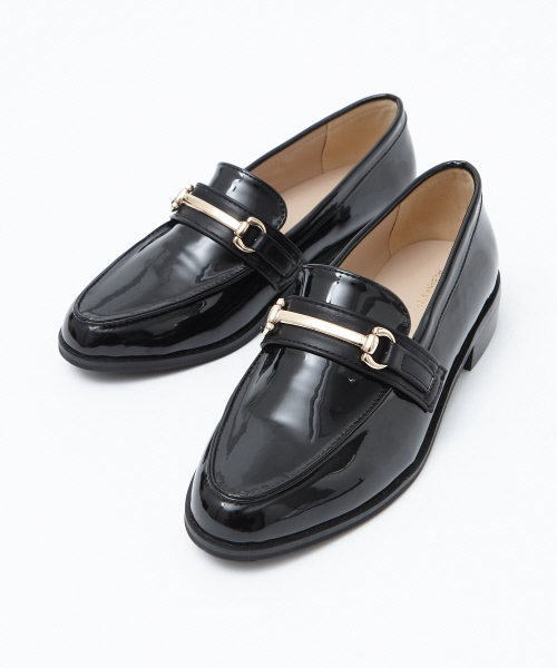 Au BANNISTER(オゥバニスター)の「【販売店舗限定】ビットローファー(ローファー・レディース・ダークブラウン/シルバー/ブラック系その他・38/39/36/37/35)」の2枚目の写真