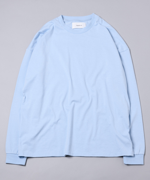 YARD PLUS（ヤードプリュス）の「YARD PLUSスリットビックロングTシャツ（Tシャツ/カットソー・メンズ・ホワイト/ライトブルー/ブラック/ベージュ・MEDIUM/LARGE）」の21枚目の写真