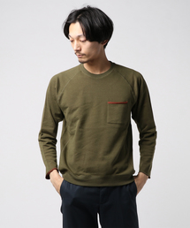 VIBGYOR Select/ 配色ミニ裏毛クルーネック