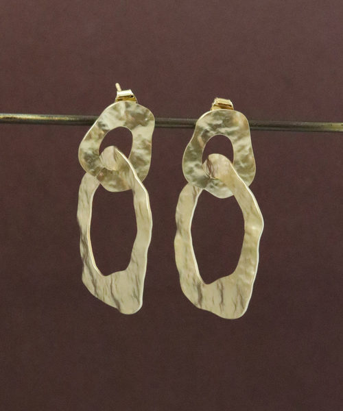 florist（フローリスト）の「【2種展開】スクエア＆サークル艶消しピアス（ピアス（両耳用）・レディース・ゴールド系その他2/シルバー系その他2/ゴールド系その他3/シルバー系その他3・FREE）」の6枚目の写真