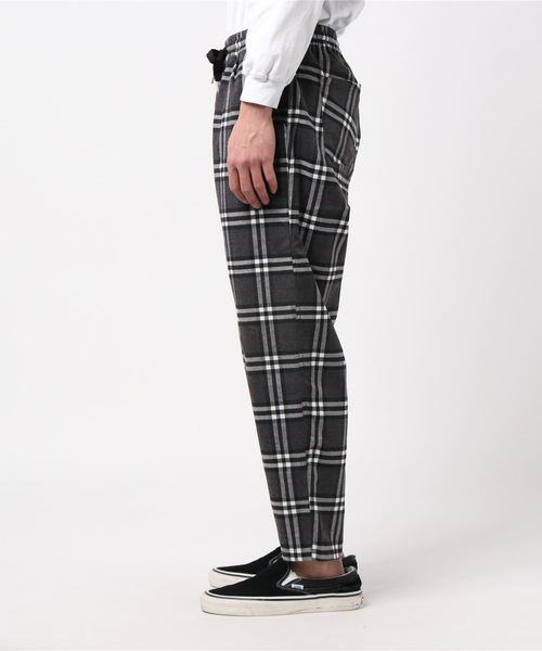 VENCEEXCHANGE（ヴァンスエクスチェンジ）の「タータンチェックワイドパンツ（その他パンツ・メンズ・グレー/ベージュ・L/LL/M）」の3枚目の写真