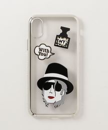 HAPPY FACE（ハッピーフェイス）の「〈HAPPY FACE/ハッピーフェイス〉Celebrity Style iPhone Case/透明メタリックフレーム海外セレブ風iPhoneケース（スマホケース/カバー）」
