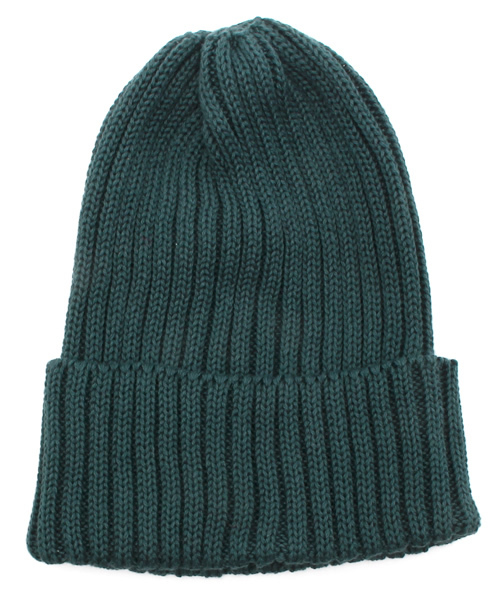 CIAOPANIC（チャオパニック）の「【WALLEN SCOTT】　COTTONCABLECAP（ニットキャップ/ビーニー・レディース・ネイビー/レッド/グリーン・FREE）」の2枚目の写真
