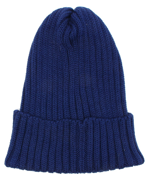 CIAOPANIC（チャオパニック）の「【WALLEN SCOTT】　COTTONCABLECAP（ニットキャップ/ビーニー・レディース・ネイビー/レッド/グリーン・FREE）」の5枚目の写真