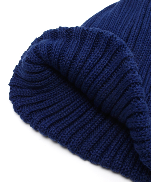 CIAOPANIC（チャオパニック）の「【WALLEN SCOTT】　COTTONCABLECAP（ニットキャップ/ビーニー・レディース・ネイビー/レッド/グリーン・FREE）」の7枚目の写真