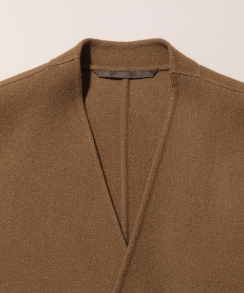 ADAM ET ROPE'（アダムエロペ）の「ダブルフェイス ノーカラーコート