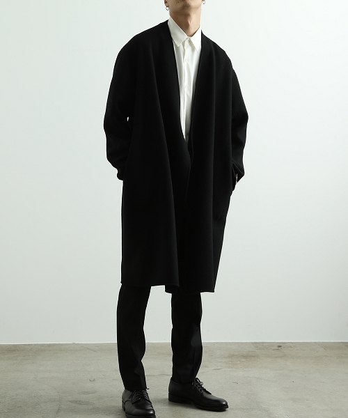 ADAM ET ROPE'（アダムエロペ）の「ダブルフェイス ノーカラー