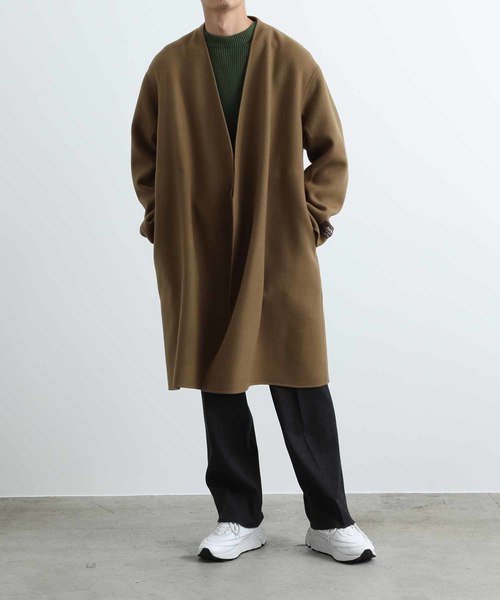 ADAM ET ROPE'（アダムエロペ）の「ダブルフェイス ノーカラー