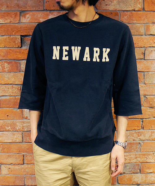 CIAOPANIC（チャオパニック）の「【Ciaopanic】裏毛カットオフプリントスウェット（スウェット・メンズ・グレー/アイボリー/ネイビー・LARGE/MEDIUM）」の3枚目の写真