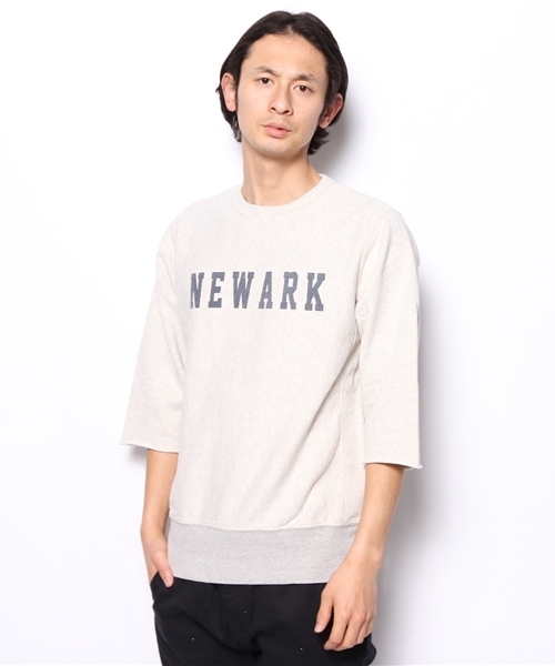 CIAOPANIC（チャオパニック）の「【Ciaopanic】裏毛カットオフプリントスウェット（スウェット・メンズ・グレー/アイボリー/ネイビー・LARGE/MEDIUM）」の12枚目の写真