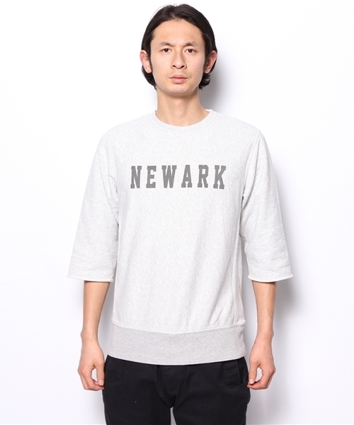 CIAOPANIC（チャオパニック）の「【Ciaopanic】裏毛カットオフプリントスウェット（スウェット・メンズ・グレー/アイボリー/ネイビー・LARGE/MEDIUM）」の8枚目の写真