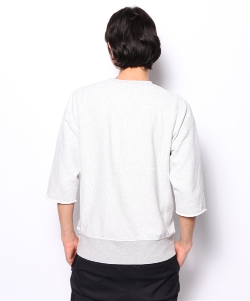 CIAOPANIC（チャオパニック）の「【Ciaopanic】裏毛カットオフプリントスウェット（スウェット・メンズ・グレー/アイボリー/ネイビー・LARGE/MEDIUM）」の10枚目の写真