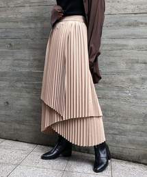 PAGEBOY | ラッププリーツレイヤースカート(スカート)