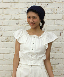 mystic | シャーリングプルオーバー(Tシャツ/カットソー)