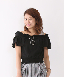 mystic | シャーリングプルオーバー(Tシャツ/カットソー)