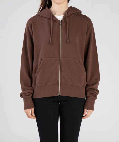 Ungrid（アングリッド）の「ルーズジップパーカー（パーカー・レディース・杢グレー/ネイビー/ブラウン・マルチサイズ）」の11枚目の写真