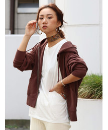 Ungrid | ルーズジップパーカー(パーカー)