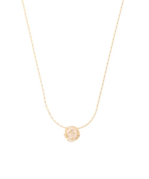 AMERICAN HOLIC（アメリカンホリック）の「ミニワイヤーパールショートネックレス＊（ネックレス・レディース・ゴールド・FREE）」の3枚目の写真