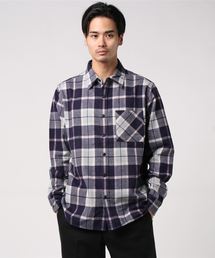 VANS�i�o���Y�j�́uVANS ���@���Y VANS VIYELLA CHECK SHIRT �V���c CD19FW-MS03 PURPLE�i���̑��g�b�v�X�j�v