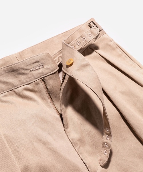 MR.OLIVE（ミスターオリーブ）の「クラシック チノ / グルカ ワイド パンツ（その他パンツ・メンズ・ブラック/ベージュ・SMALL/MEDIUM/LARGE）」の5枚目の写真