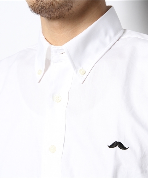 WHO'S WHO gallery（フーズフーギャラリー）の「【BOYMAN】ブロードB/Dシャツ（シャツ/ブラウス・メンズ・ホワイト・MEDIUM/SMALL/LARGE）」の7枚目の写真