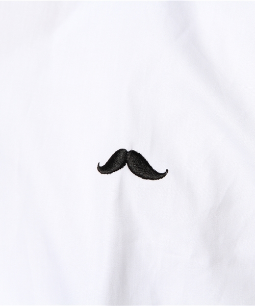 WHO'S WHO gallery（フーズフーギャラリー）の「【BOYMAN】ブロードB/Dシャツ（シャツ/ブラウス・メンズ・ホワイト・MEDIUM/SMALL/LARGE）」の2枚目の写真