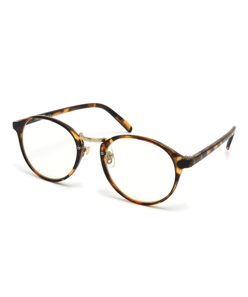 Lui's（ルイス）の「Lui's べっ甲丸めがね（メガネ・メンズ・ブラック/ブラウン・FREE）」の2枚目の写真