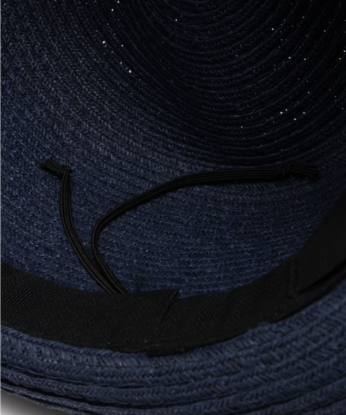 Another Edition（アナザーエディション）の「AE BRAID ナカオレHAT ◆（ハット・レディース・ナチュラル/ネイビー・フリー）」の7枚目の写真