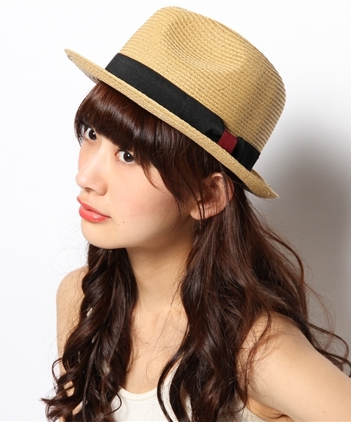 Another Edition（アナザーエディション）の「AE BRAID ナカオレHAT ◆（ハット・レディース・ナチュラル/ネイビー・フリー）」の3枚目の写真