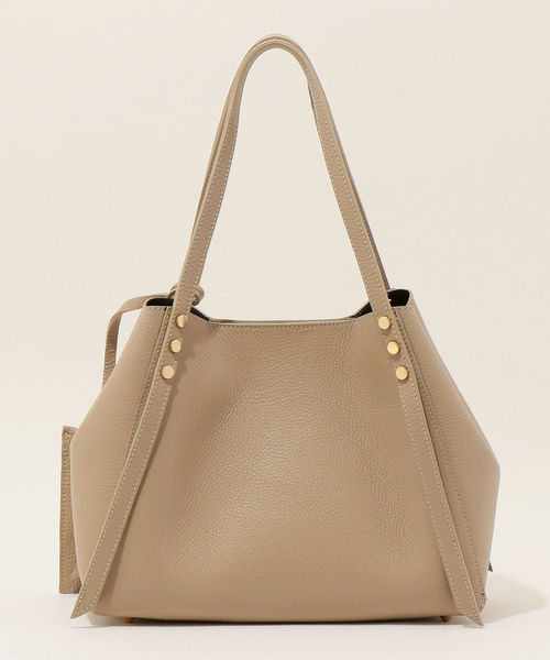 MARCO BIANCHINI(マルコビアンチーニ)の「MARCO BIANCHINI:スタッズトート◇(トートバッグ・レディース・ブラック/ベージュ・ONE SIZE)」の14枚目の写真