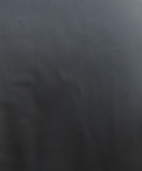 PairPair（ペアペア）の「フェイクレザーシングルライダースジャケット（ライダースジャケット・メンズ・ブラック・FREE）」の9枚目の写真