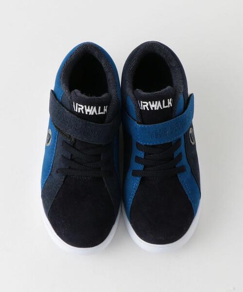 AIRWALK（エアウォーク）の「THE PARK SHOP AIRWALK ONE 19cm-22cm（スニーカー・キッズ・ネイビー/ブラウン・21cm/22cm/19cm/20cm）」の2枚目の写真