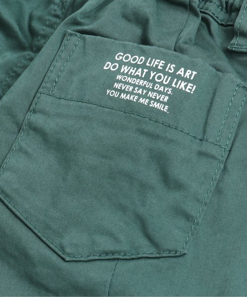 BREEZE（ブリーズ）の「/スケーターショーツ 6分丈（その他パンツ・キッズ・ブラック/ベージュ/グリーン/キャメル・90/100/110/120/80/130/140/150）」の21枚目の写真